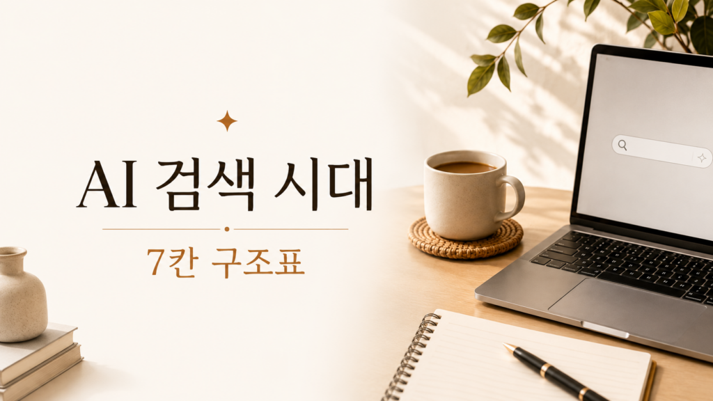 검색의 전략적 접근